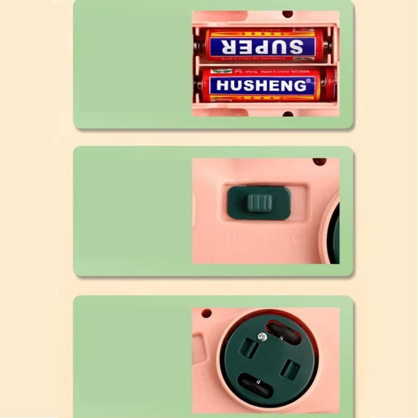 Brinquedo de Engatinhar em Formato de Lagarta – Com Luzes, Música e Movimento Automático