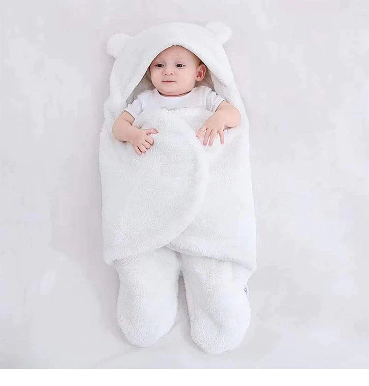 Cobertor de Ursinho para Bebe Dormir - Seguro e Confortável