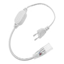 Fita Mangueira LED 5050 10 Metros Branco Frio ou Quente – 110V/220V com Fonte de Alimentação e Rabicho