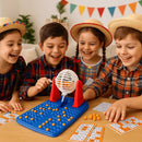 Jogo de Bingo Infantil com Globo Giratório – 48 Cartelas e 90 Bolinhas