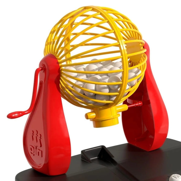 Jogo de Bingo Infantil com Globo Giratório – 48 Cartelas e 90 Bolinhas