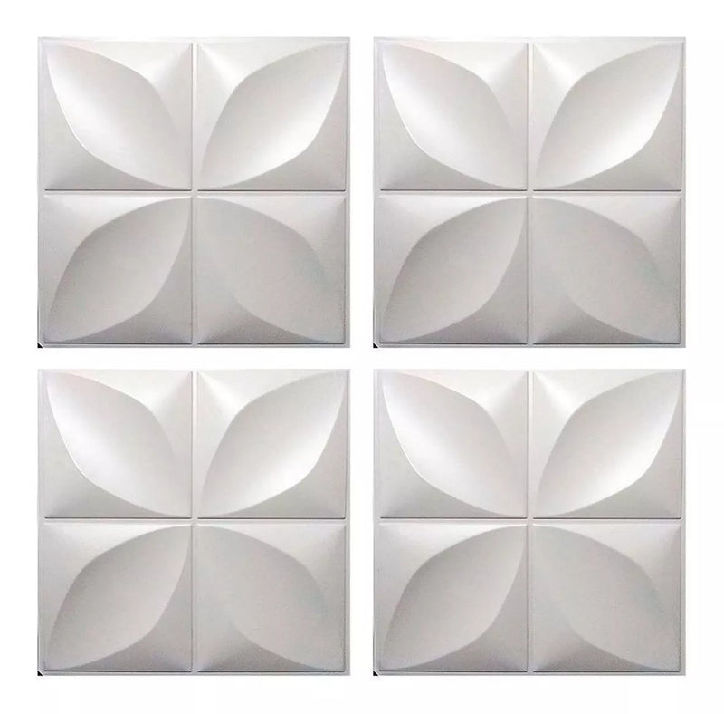 Kit 50 Placas Revestimento de Parede PVC 3D