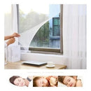 Tela Mosquiteiro para Janela 150x180cm com Velcro Autocolante Removível Anti-Inseto - Compre 1 Leve 2