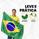 Bandeira do Brasil 150x90 Grande Copa do Mundo Jogos Seleção Torcida Resistente Premium