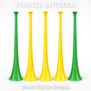 Kit Vuvuzela Brasil Torcida Copa Mundial  1 / 3 / 5 peças✅